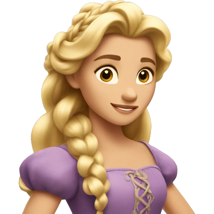 raiponce disney emoji