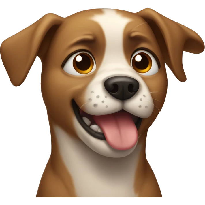 Dog crying emoji