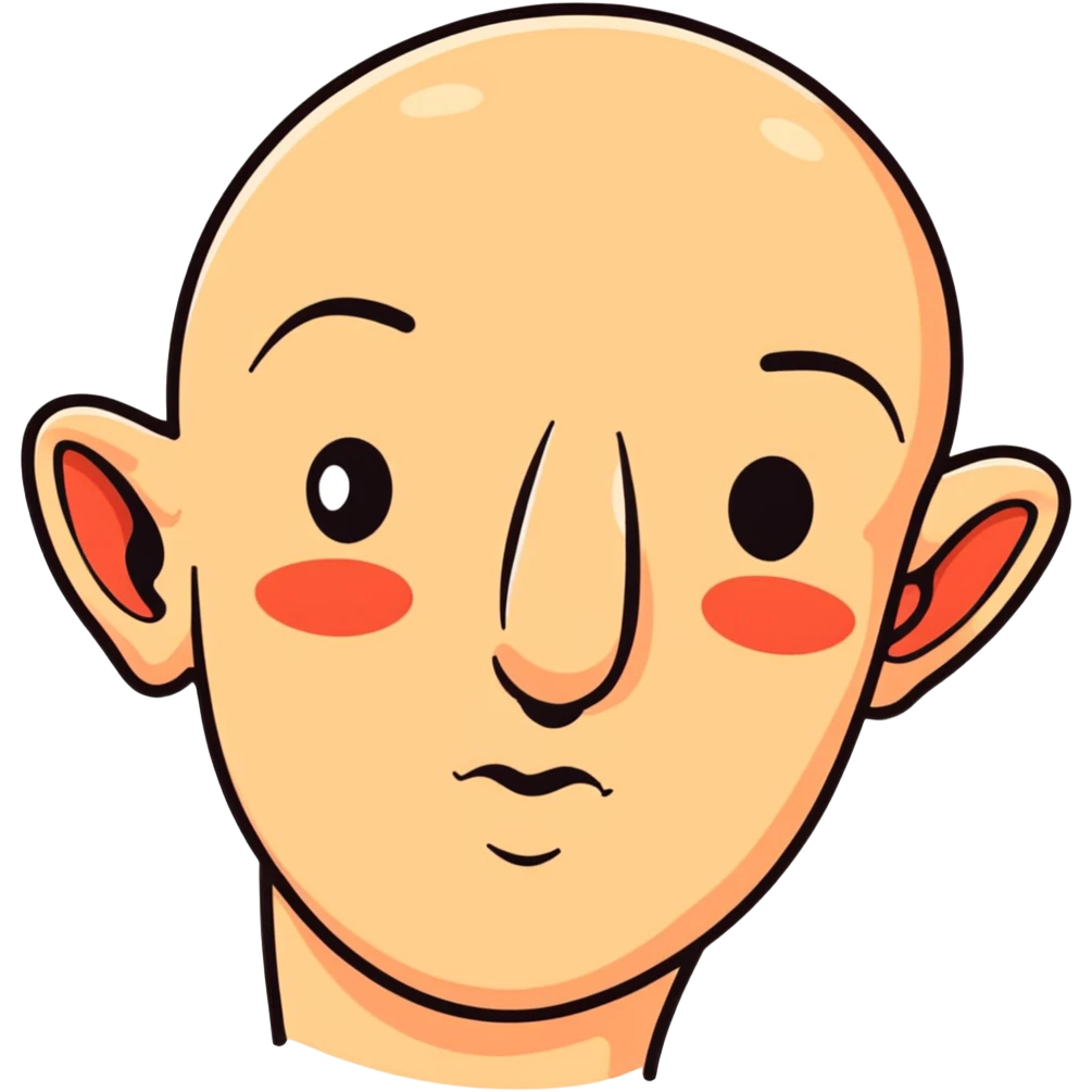 nose with redness under nostrils emoji