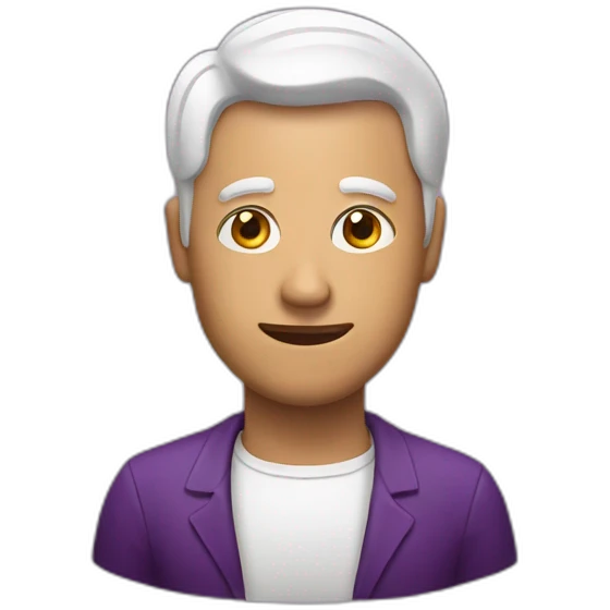 Man on eggplant emoji