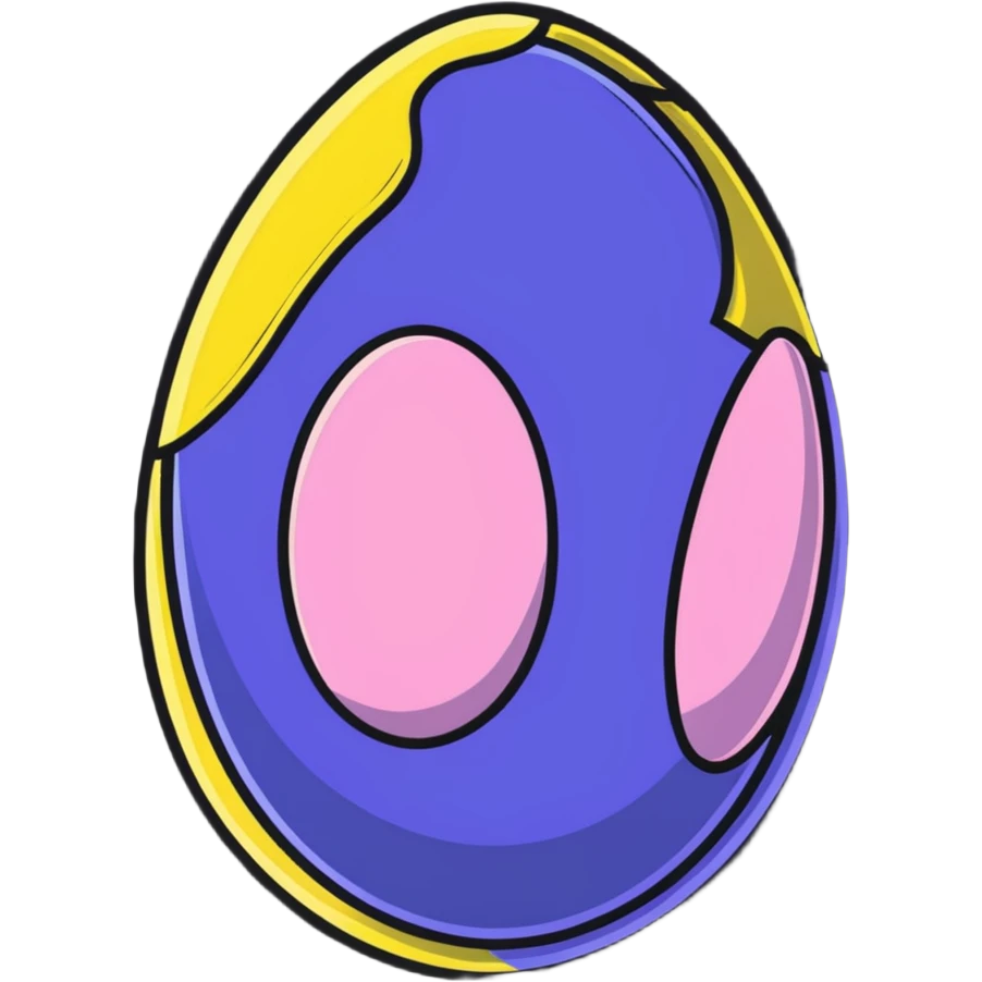decorated Easter egg emoji