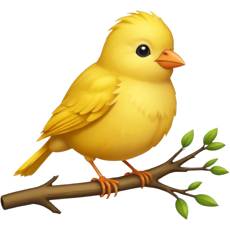 yellow bird emoji