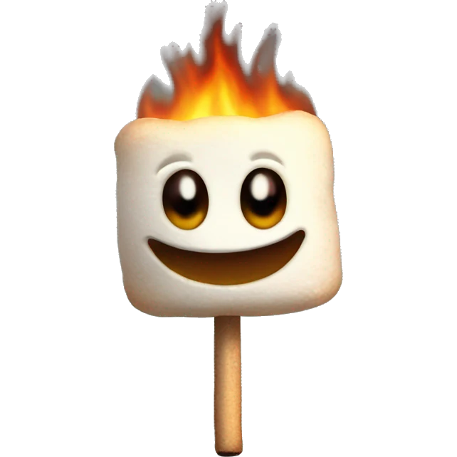 Burnt marshmallows  emoji