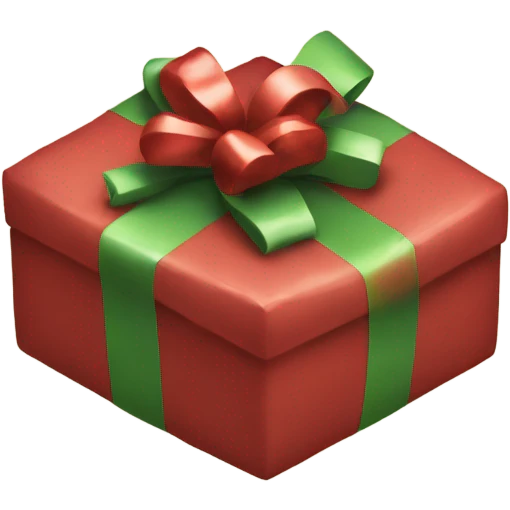 Rectangle Christmas Present  emoji