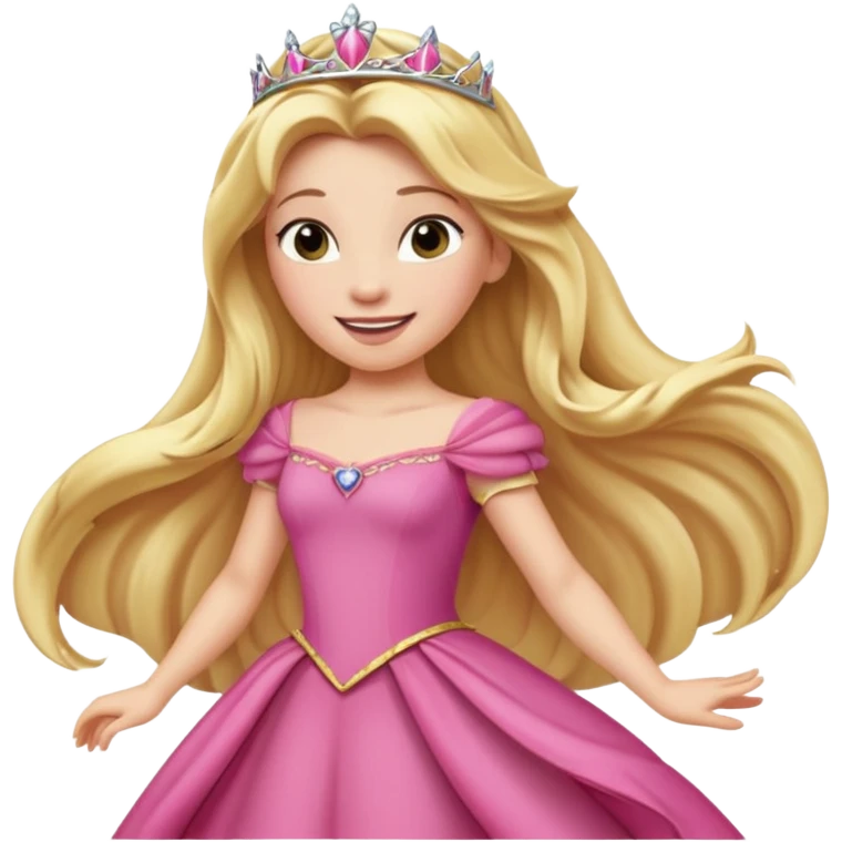 Emoji de la princesa  aurora   emoji