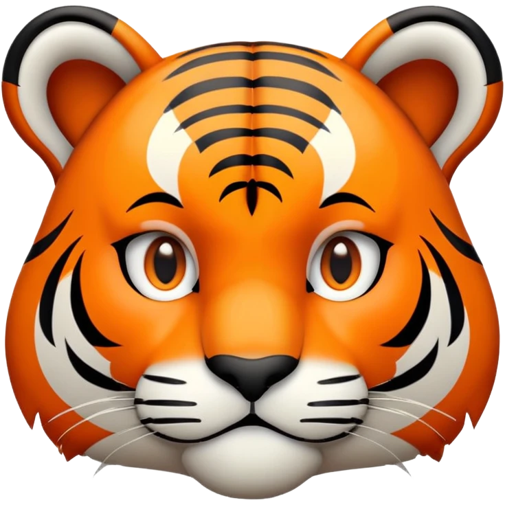 thinking tiger face with question mark for Twitch emote emoji