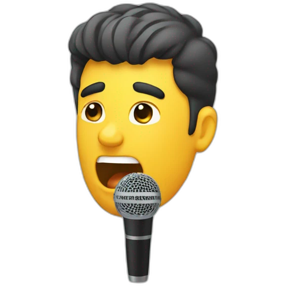 karaoke emoji