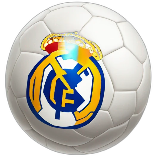 Real Madrid soccer emblem emoji