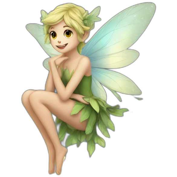 Fairy the moon emoji