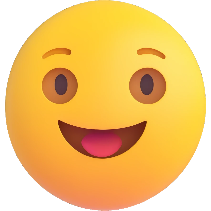 yellow normal emoji with neutral expression emoji