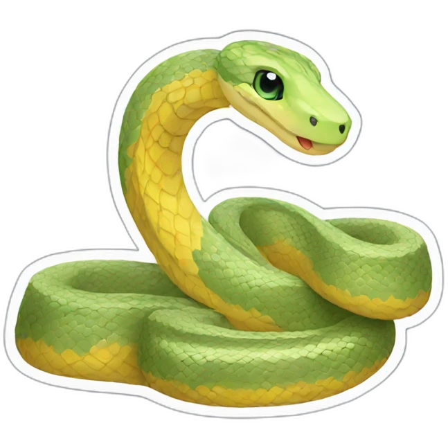 Python sticker  emoji