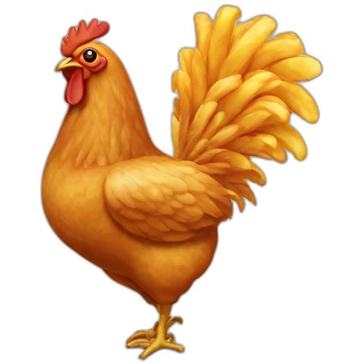 pollo frito emoji