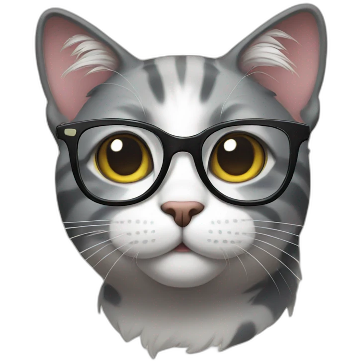 cat with glasses emoji