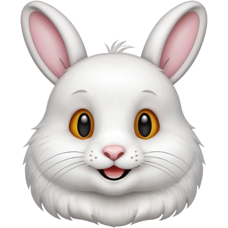 خرگوش درحال خنده emoji