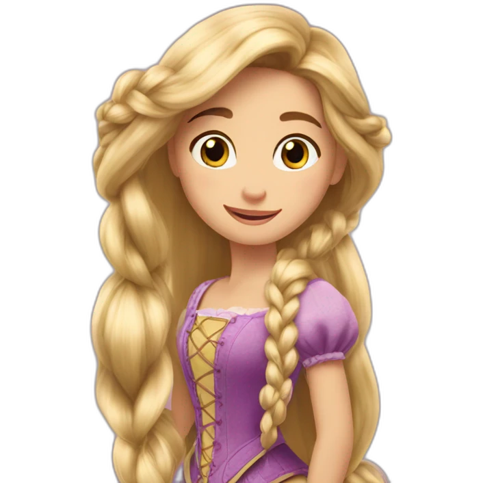 Rapunzel emoji
