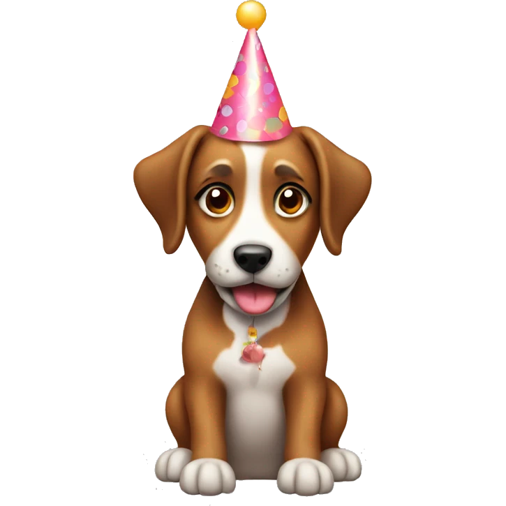 dog birthday emoji