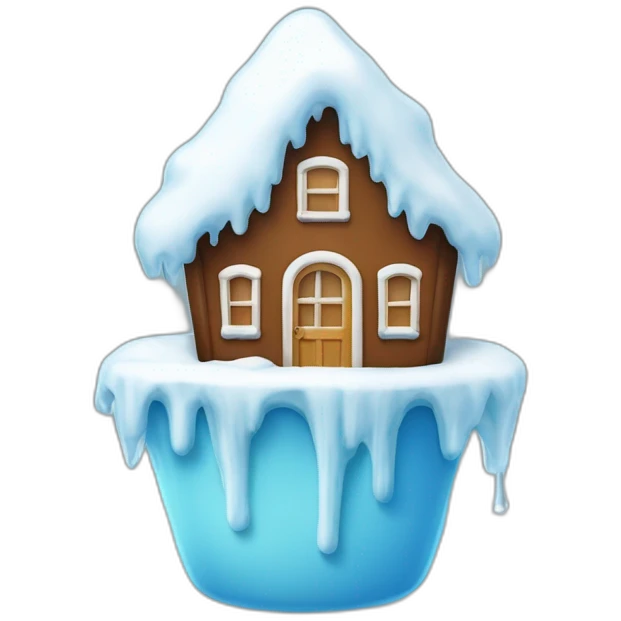 Une glace en forme d’immeuble  emoji