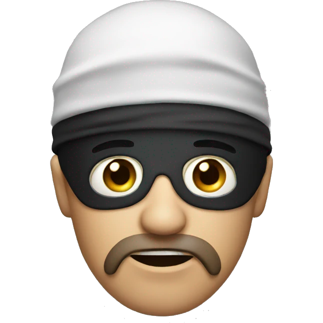 A robber emoji