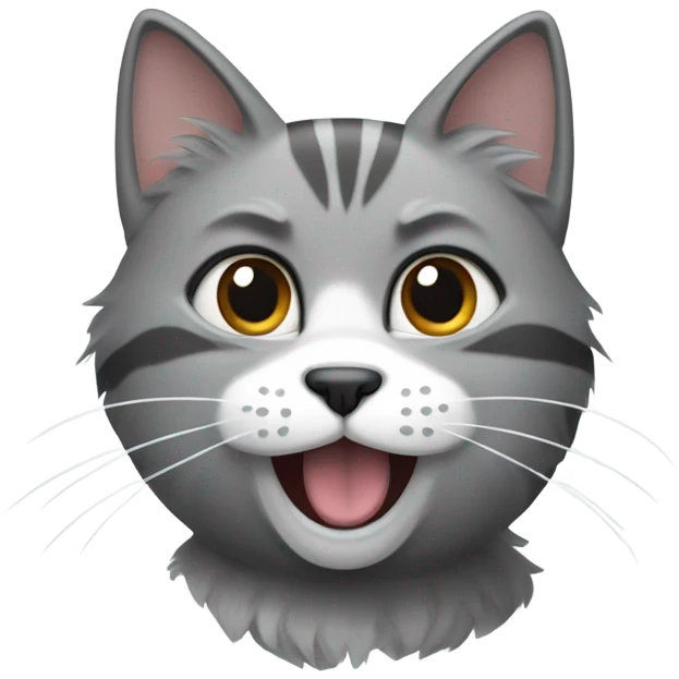 A cat saying "SHMEOWSH!" emoji