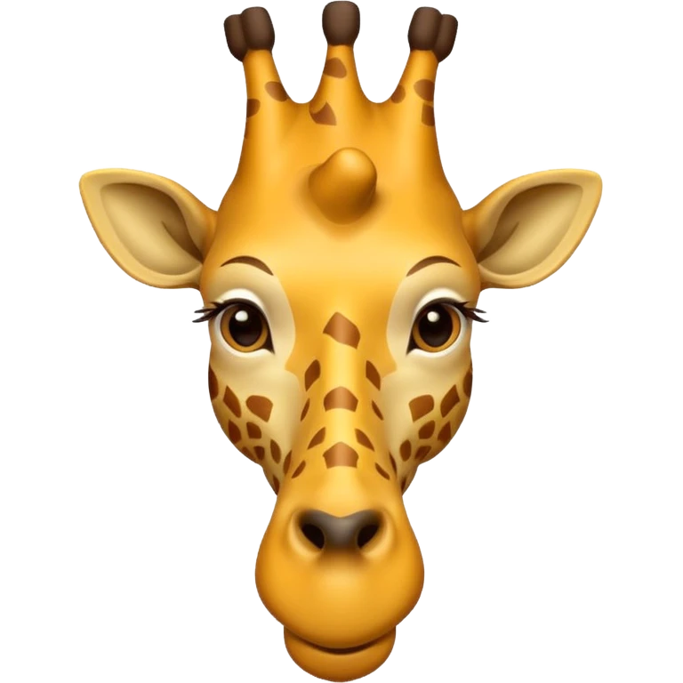 king giraffe emoji