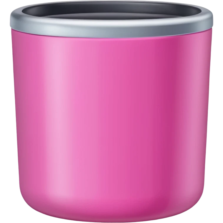 pink tumbler emoji