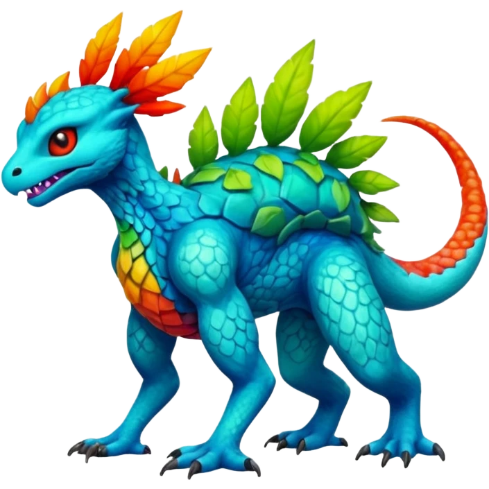 Dolk-Fakémon-hybrid-creature (full body)  emoji