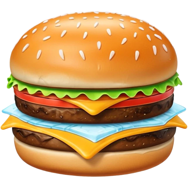 ice burger emoji