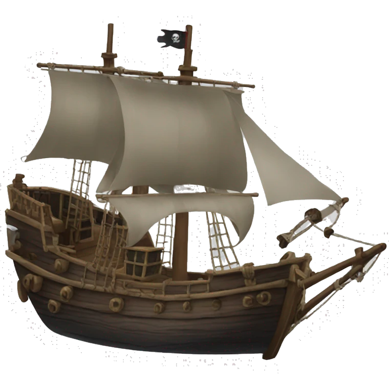 canon pirate boat canon emoji