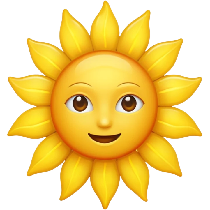Sun emoji