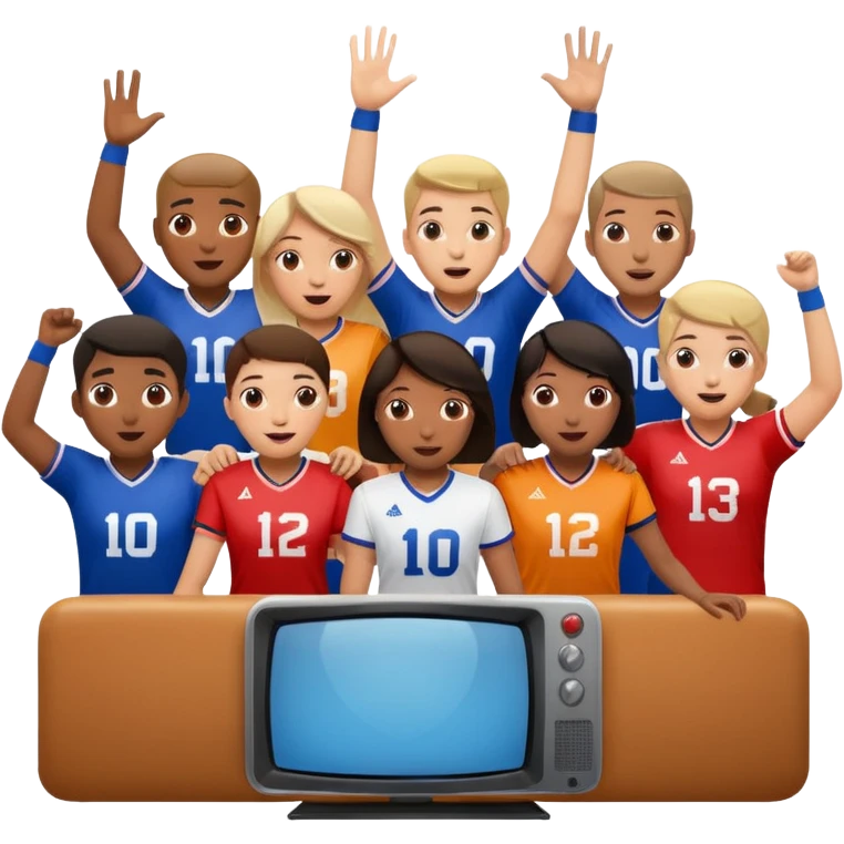 a sports programme emoji