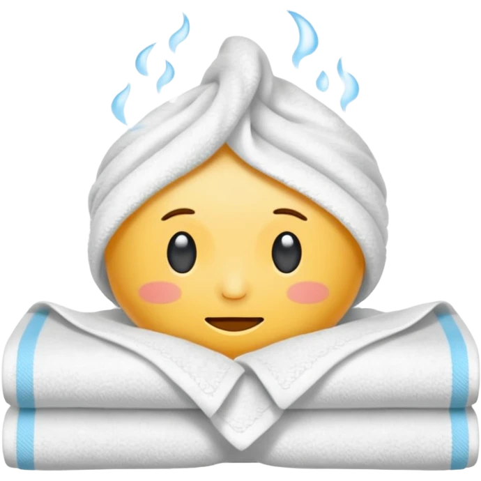 hot wet towel emoji