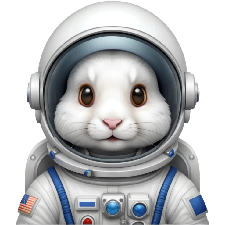 lapin cosmonau emoji