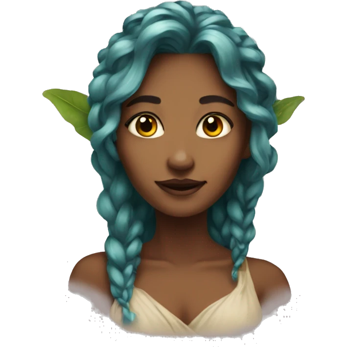 Beautiful fae woman emoji
