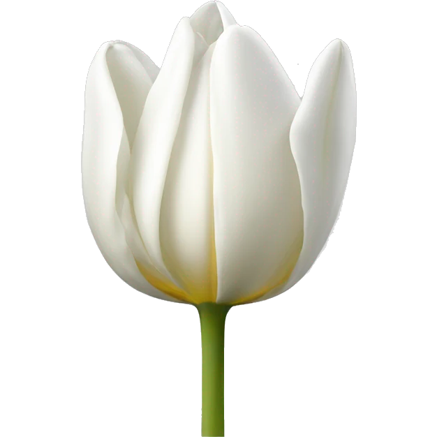 White tulip emoji