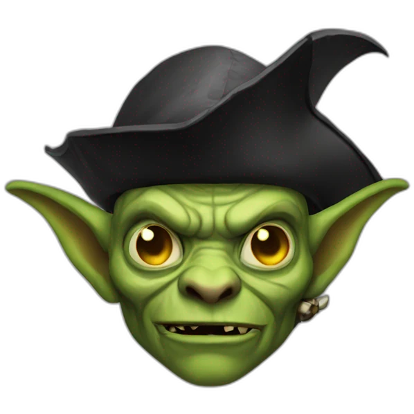 goblin cursed pirate emoji