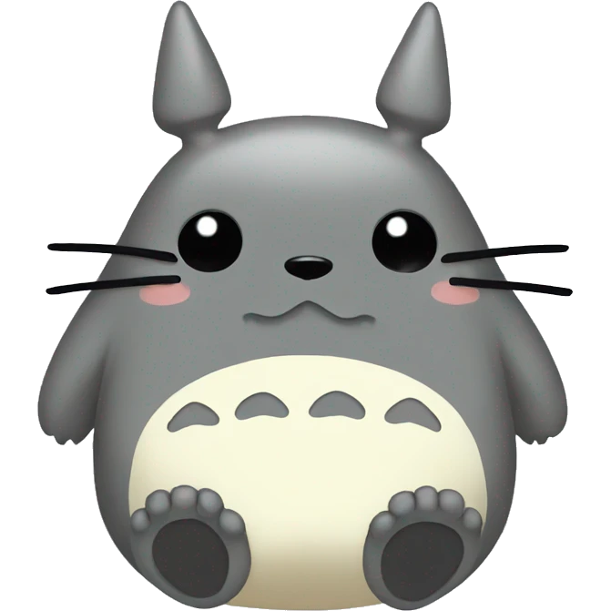 crying totoro emoji