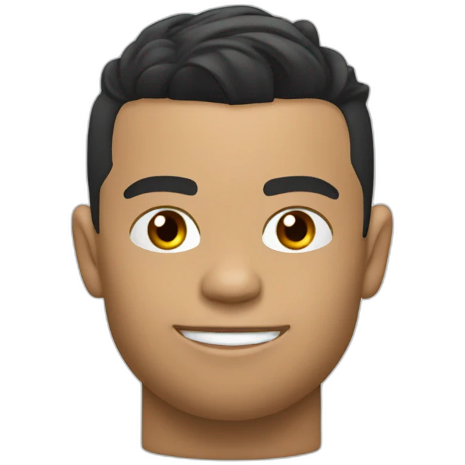 Cheval sur Ronaldo emoji