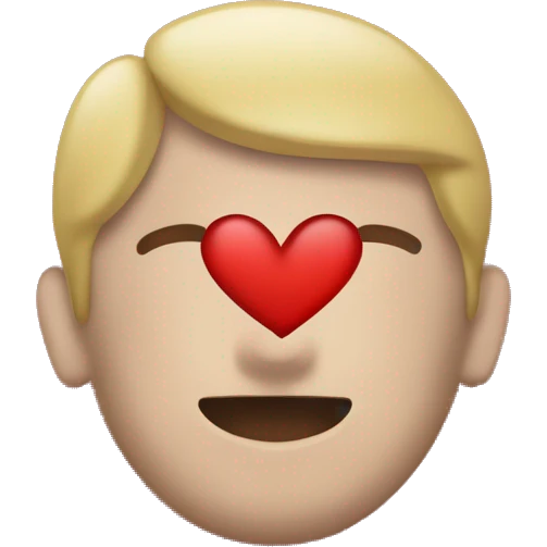 L+M  in einem rotem Herz emoji