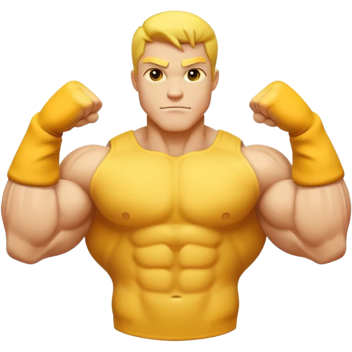  yellow biceps emoji