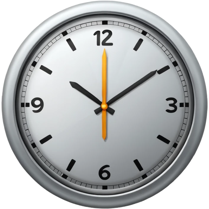Clock it emoji