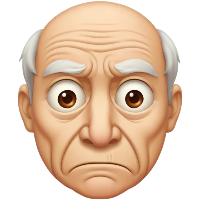 Smelling something bad emoji