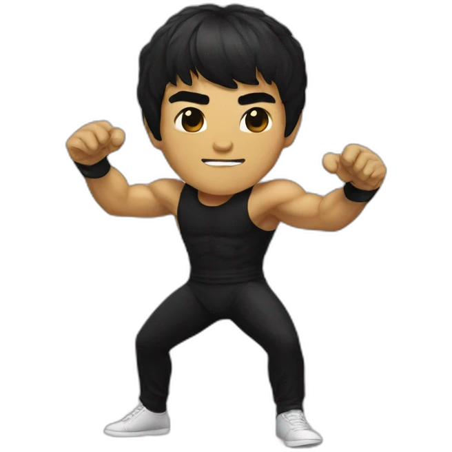 Bruce lee emoji