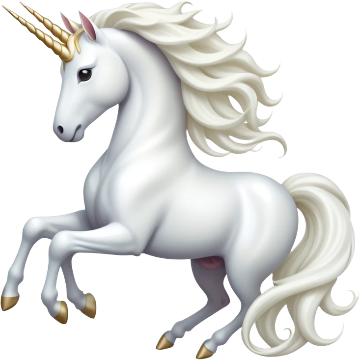 cinematic-beautiful-white-unicorn-emoji,-poised-and-regal,-with-a-slender,-ethereal-form-draped-in-a-pristine-white-color,-a-flowing-mane-and-tail,-and-a-white,-spiraled-horn-that-radiates-pure-light,-simplified-yet-sharp-and-majestic,  emoji