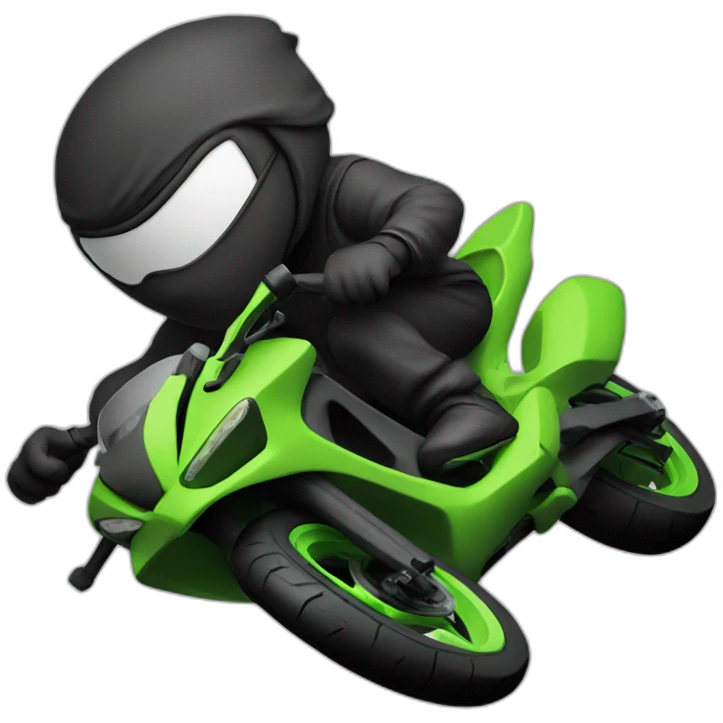 Ninja bike emoji