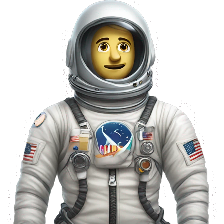Joseph Cooper in spacesuit emoji