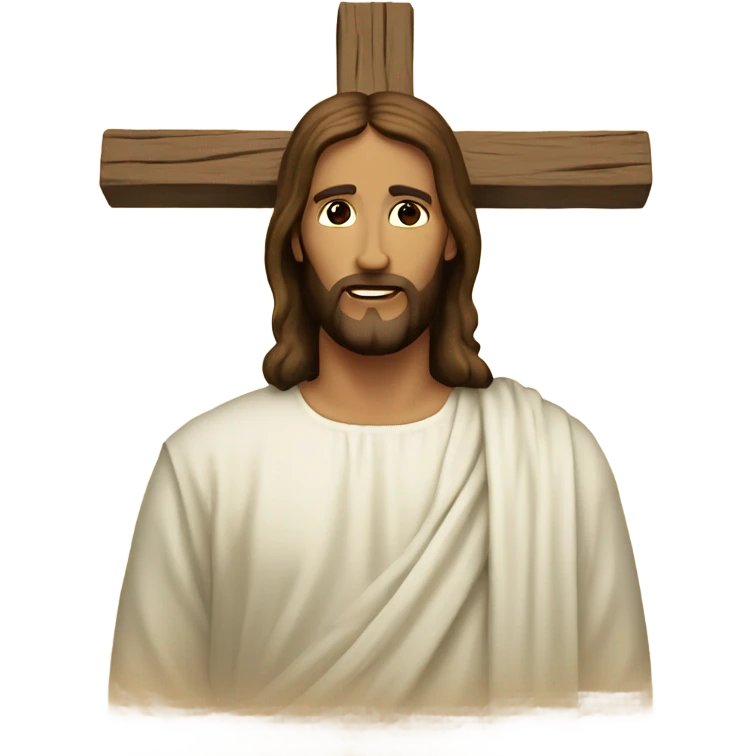 Jesus cross emoji