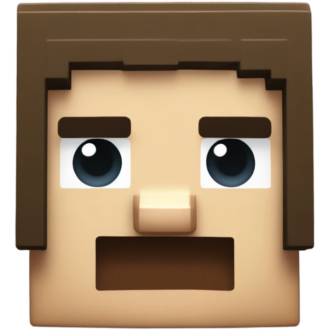 Minecraft player head emoji
