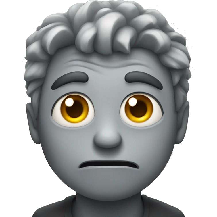 gray monster emoji
