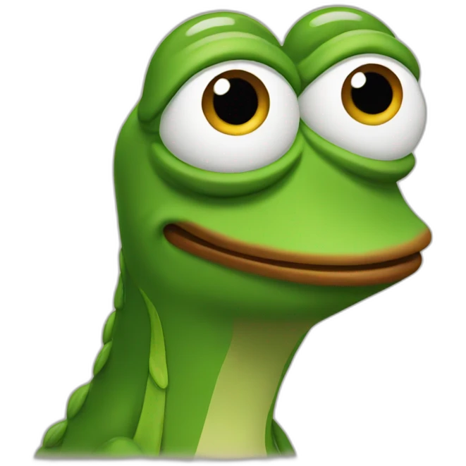 Pepe-surprised emoji