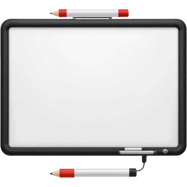 whiteboard in classroom emoji